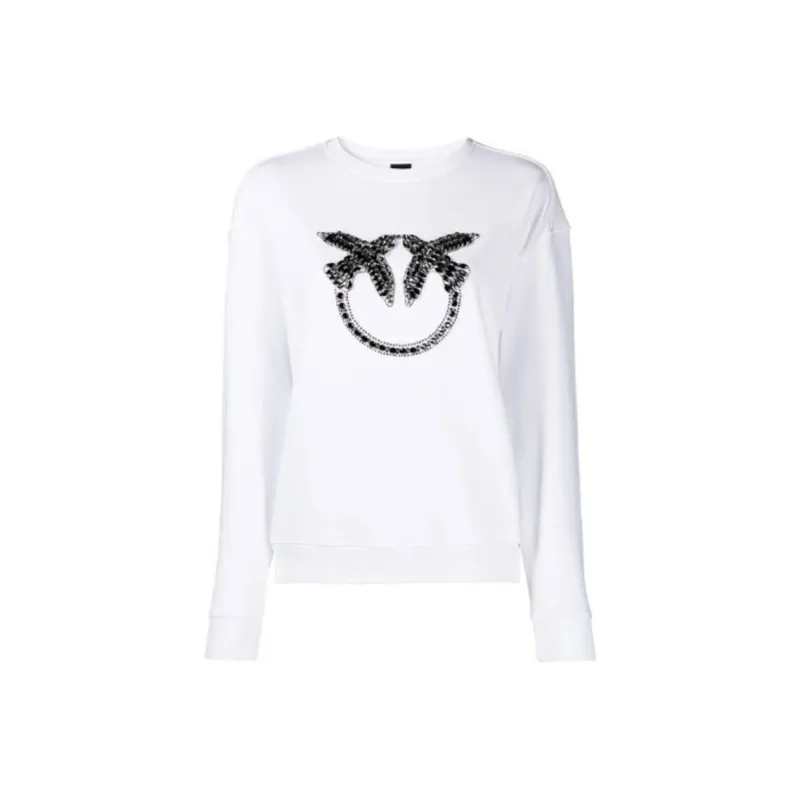 PINKO Sweatshirts Unisex White-0