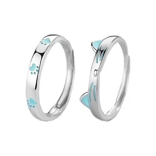 GLOIRE S999 Fine Silver Rings Unisex