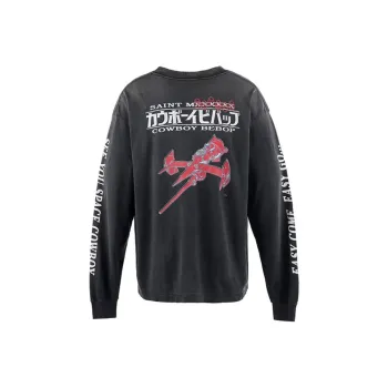 SAINT Mxxxxxx X Cowboy Bebop Easy Come Long Sleeve Tee
