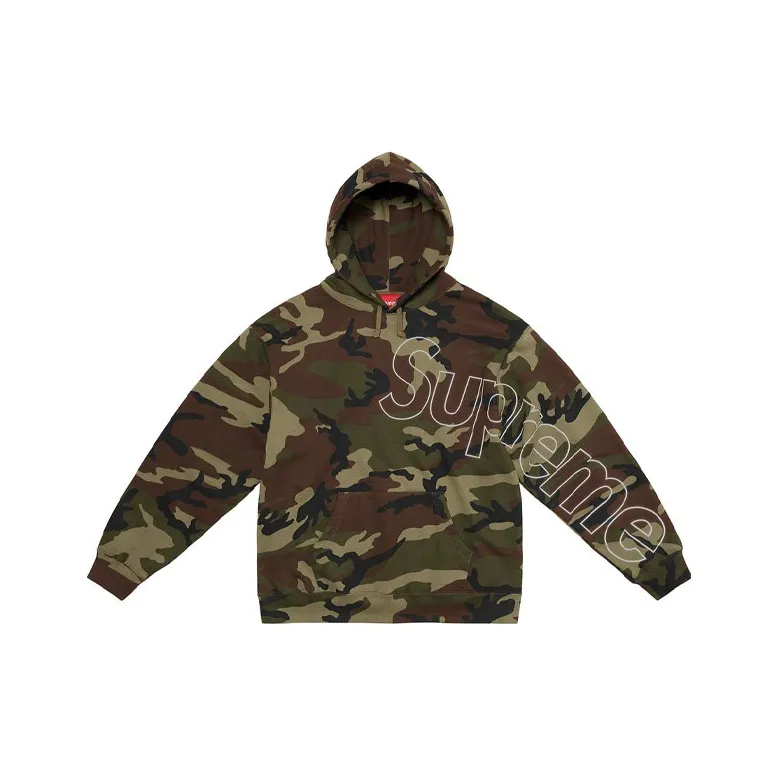 Supreme Reflective Hooded Sweatshirt-2