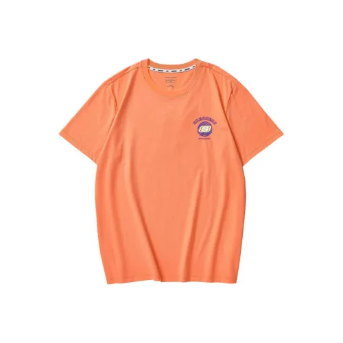 Skechers Colorful T Shirt Unisex Coral Golden Orange