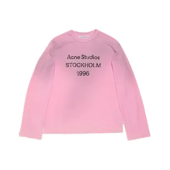 Acne Studios Logo Long Sleeve T Shirt