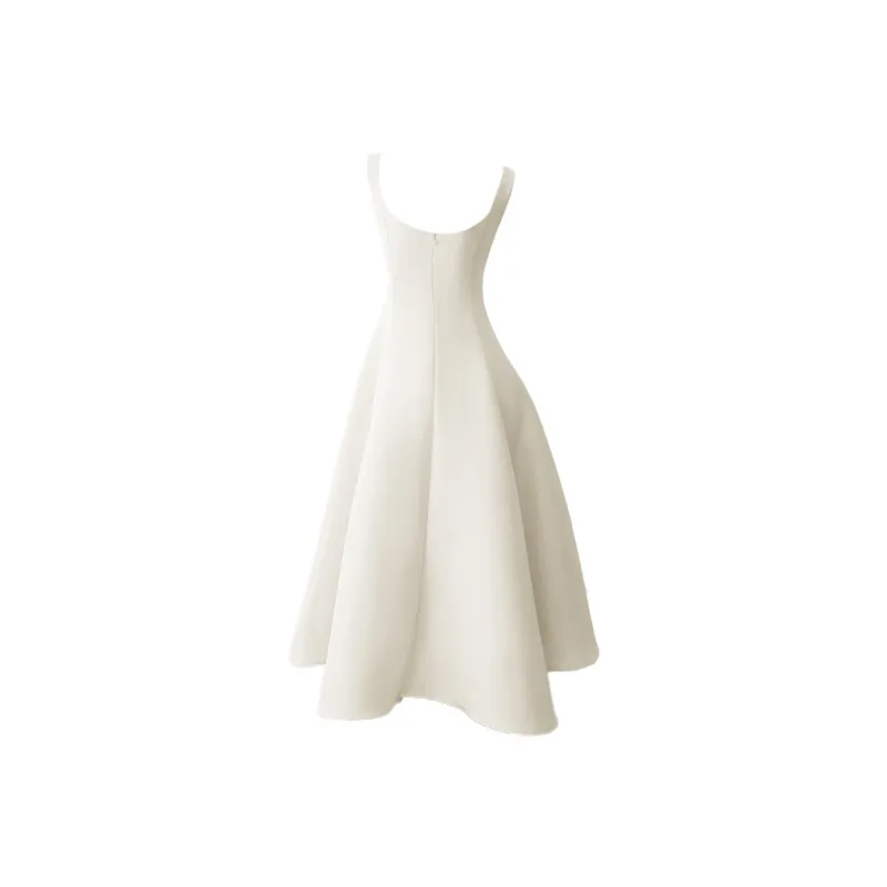 Pa33word Slip Dresses Women's White-1