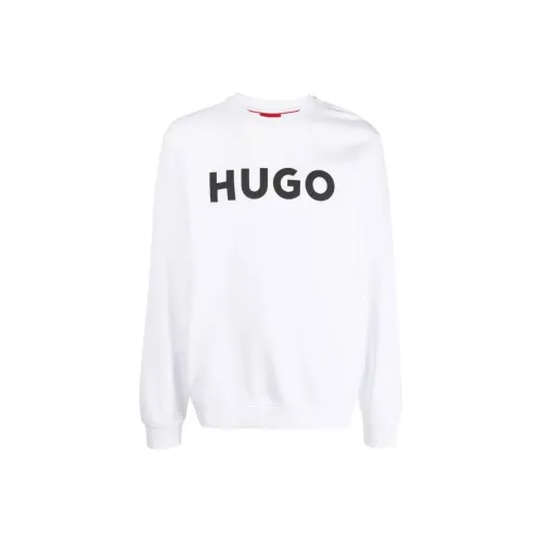 HUGO BOSS Logo print Cotton Sweatshirt