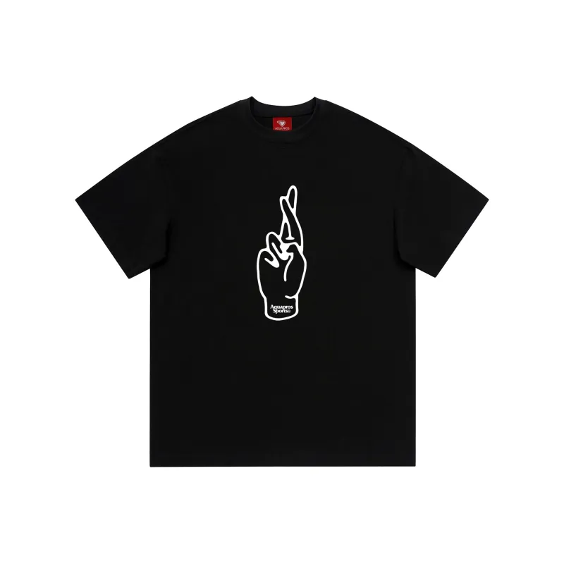AQUAPROS T Shirts Unisex Black-0