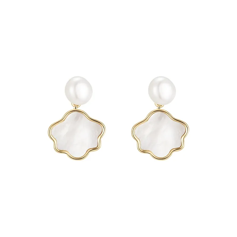 DAISY BEAUTY Silver Stud Earrings Women's-0