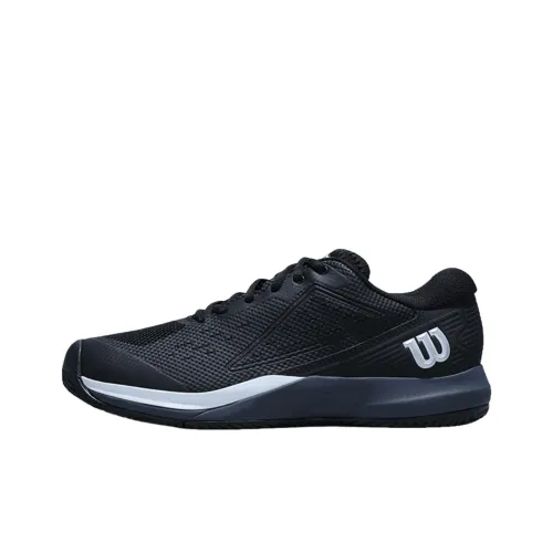 Wilson Rush Pro Ace Anti Slip Wear Resistant Low Top Tennis Shoes Men's Black