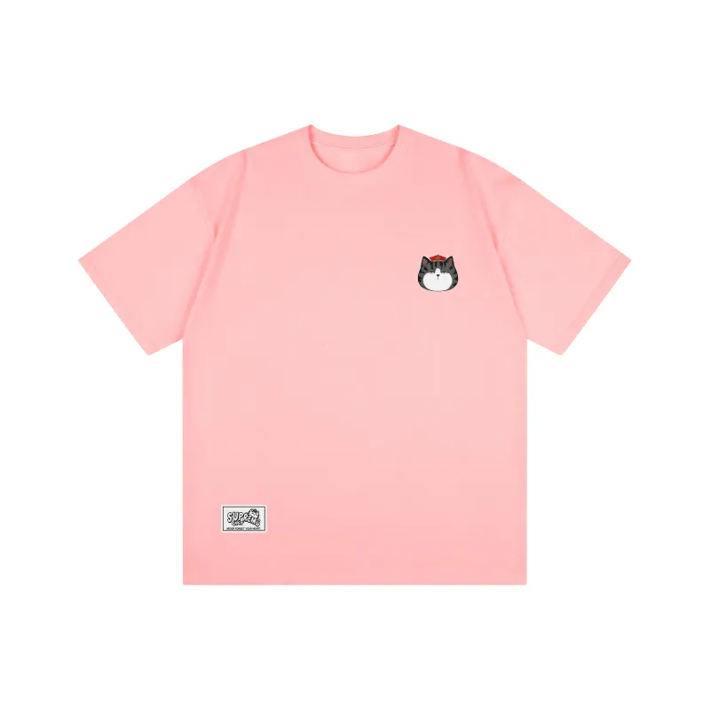 Supremo Cat T Shirts Unisex-4