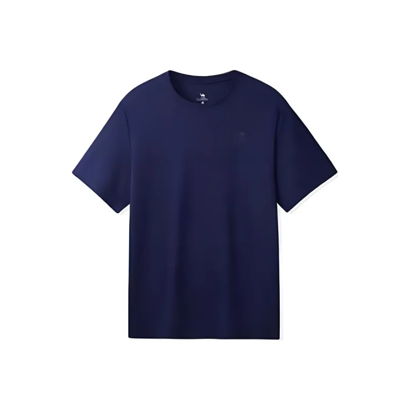CAMEL Sports Running Fitness Quick Dry Basic Versatile Short Sleeved T Shirts Men's-0