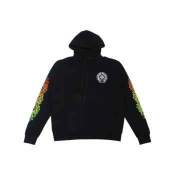 Chrome Hearts Floral Sleeve Gradient Made In Hollywood Hoodie