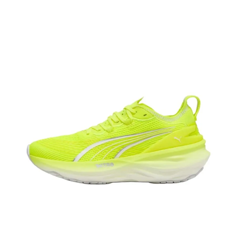 PUMA ForeverRun NITRO™ II Anti Slip Wear Resistant Low Top Running Shoes Women's Yellow-0