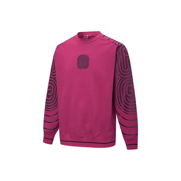 PUMA Sweatshirt Unisex Rose Red-0
