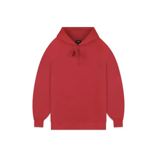 WE11DONE Rear logo Oversized Hoodie
