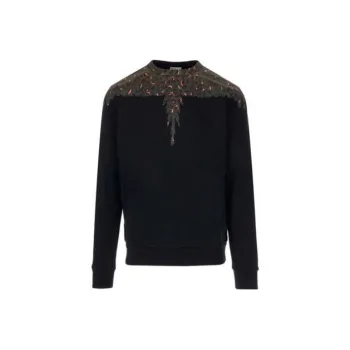 Marcelo Burlon Animalier Wings Organic Cotton Sweatshirt