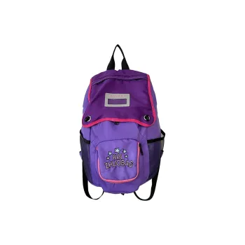 XIANGSU Nylon Backpack Unisex Purple/Green/Blue/Black