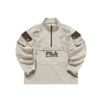 White Mountaineering X FILA FUSION Sweatshirts Men Skin Gray