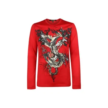 Roberto Cavalli T-Shirt Men's Red