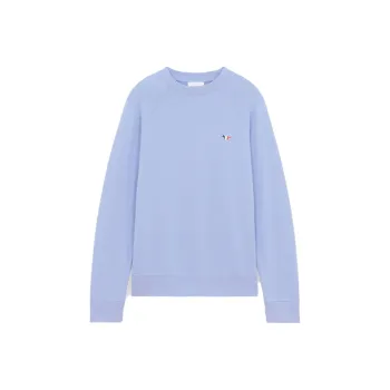Maison Kitsune Tricolor Fox Patch Clean Sweatshirt