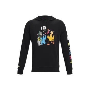 Under Armour Curry X Sesame Street Sweatshirts Men Black