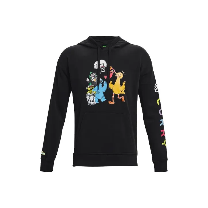 Under Armour Curry X Sesame Street Sweatshirts Men Black-0