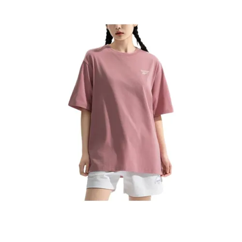 Reebok T Shirt Unisex Light Pink