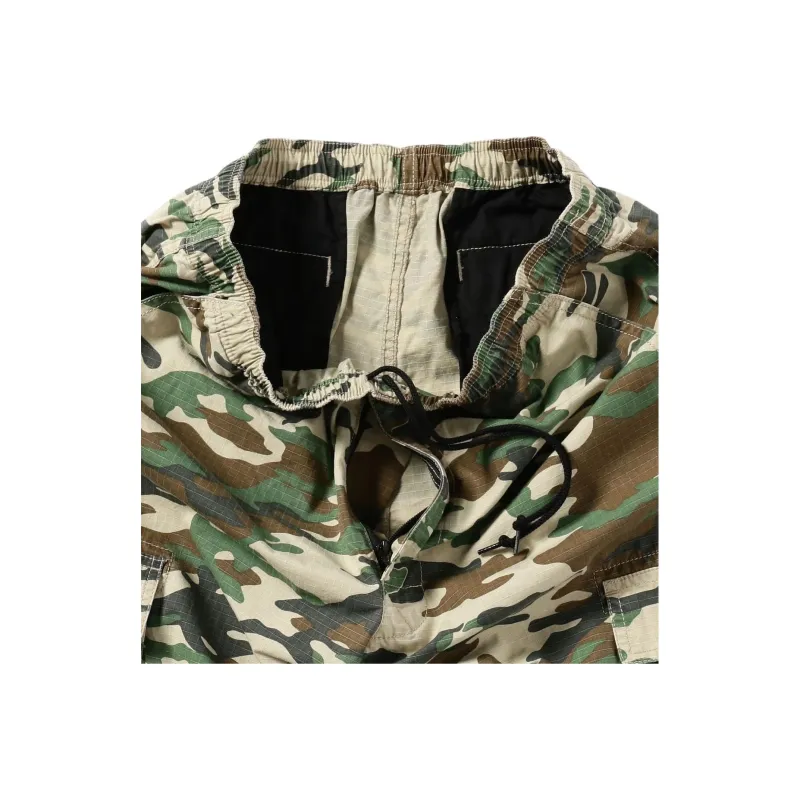 Beams Cargo Pants Unisex Green-2