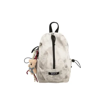 YUANTUZHE Nylon Sling Bag Unisex Black