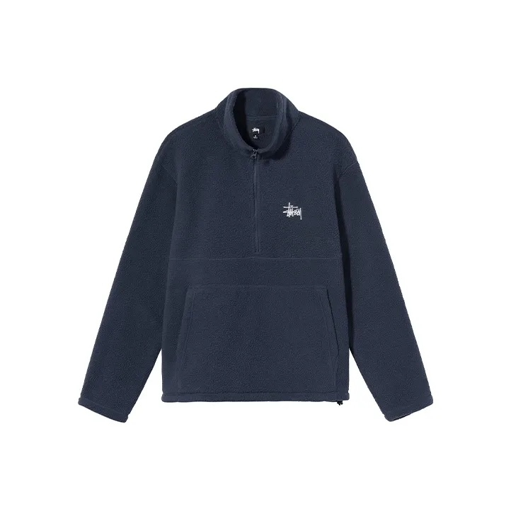 Stussy Half Zip Mock Neck-0