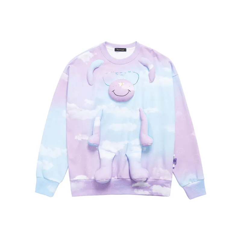 Thankque Crew Neck Sweatshirt Unisex-10