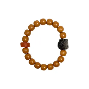 Many Blessings Monkey Head Walnut Bracelets Unisex
