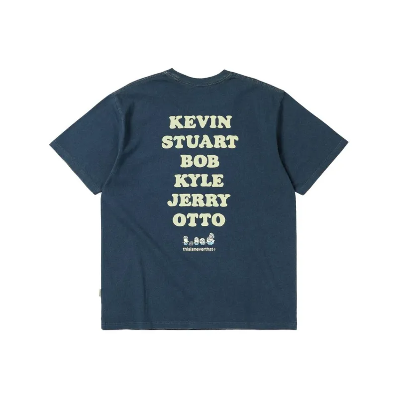 Thisisneverthat Minions Co branded Edition T Shirts Unisex Dark Blue-0