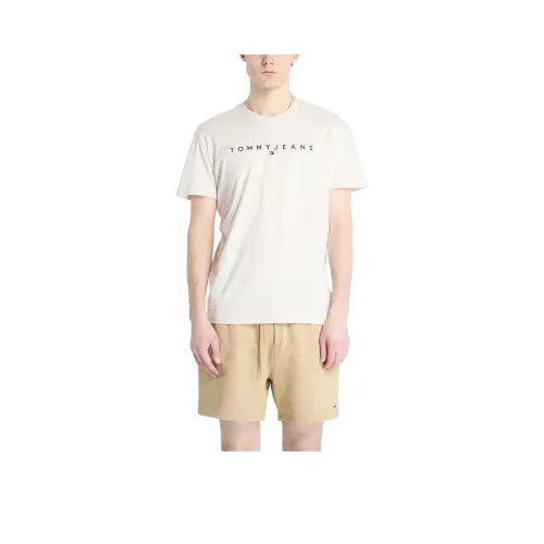 Tommy Hilfiger T Shirt Men's Beige