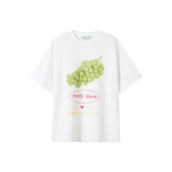 WULISHAONIAN T Shirt Unisex White