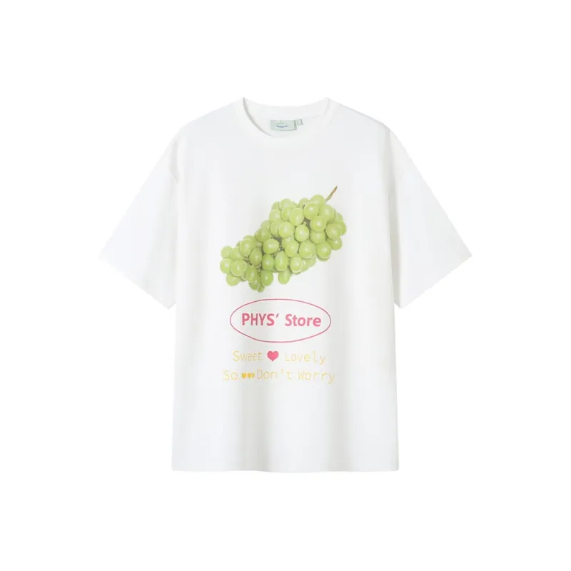 WULISHAONIAN T Shirt Unisex White-0