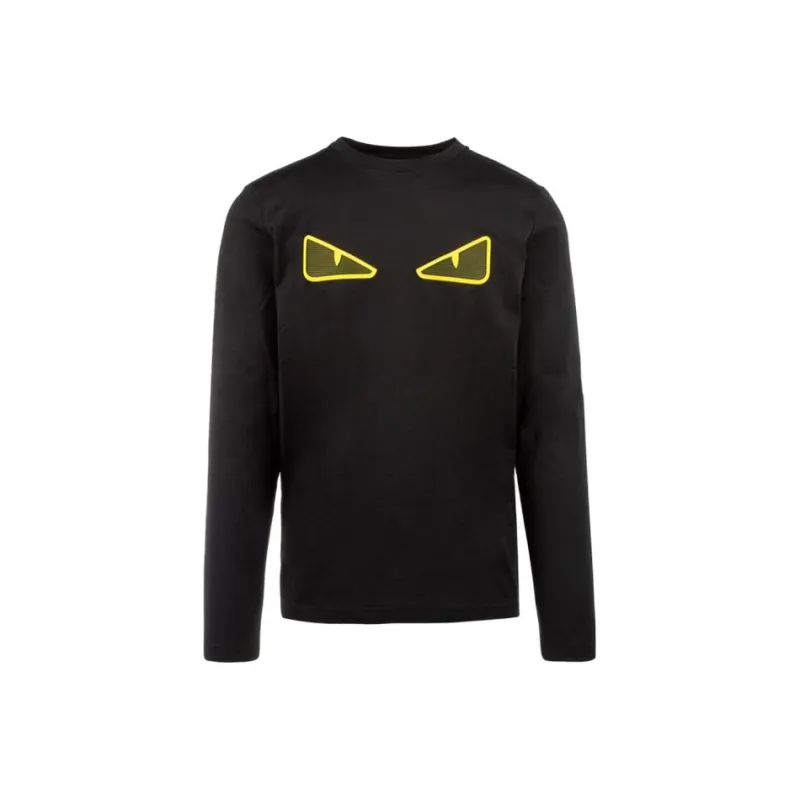 FENDI Sweatshirts Men Black-0
