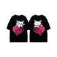 Black Cartoon Cute Kitten 2 Pack