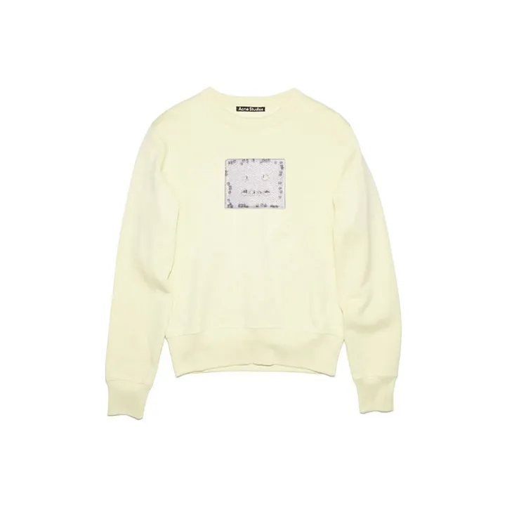 Acne Studios SS21 Sweatshirt Unisex Yellow-0