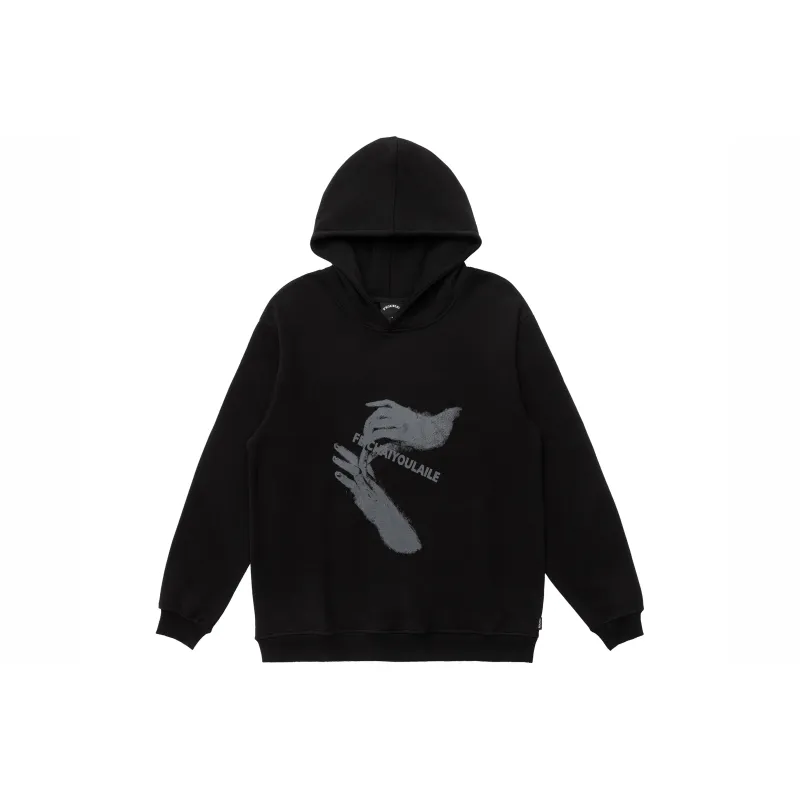 FEICHAI Sweatshirts Unisex Black-0