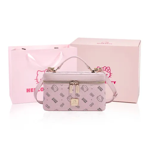 MESUCA Sanrio Hello Kitty Series PU Crossbody One Shoulder Handbag Women's Pink/Brown/Milk Tea