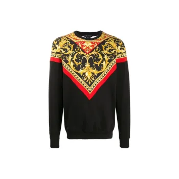 VERSACE Sweatshirts Men Black