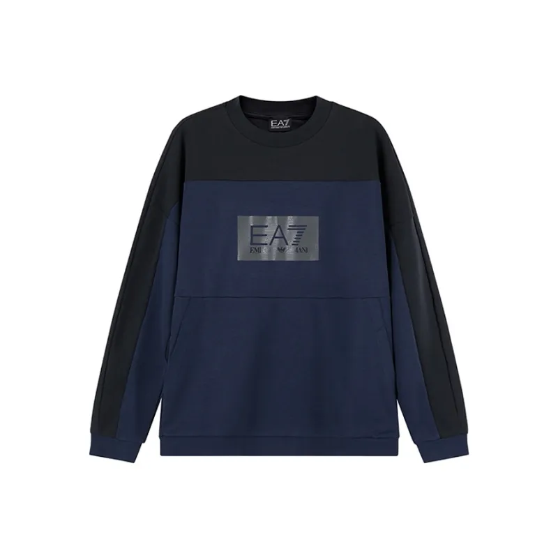 EMPORIO ARMANI EA7 Sweatshirt Men's Marine Blue-0