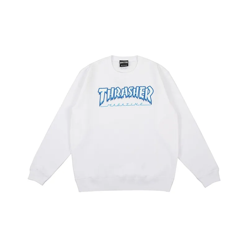 Thrasher Sweatshirts Men White-0
