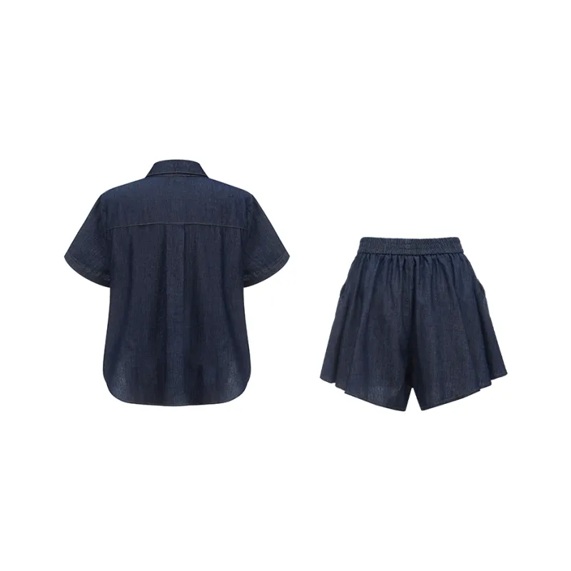 COMMA GIRL Casual Suit Women's Blue-1