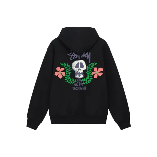 Stussy Skull Crest Zip Hoodie