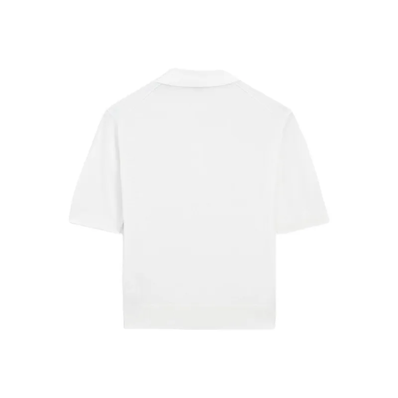 Massimo Dutti Polo Shirt Women's White-1