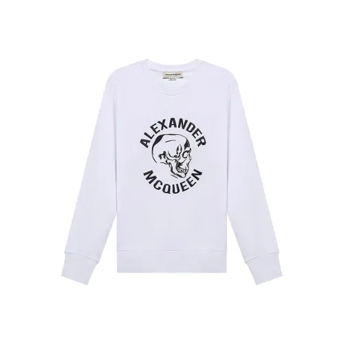 Alexander McQueen Sweatshirts Men White