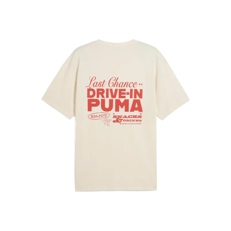 PUMA Drive In T Shirt Men's High Mountain Snow-1