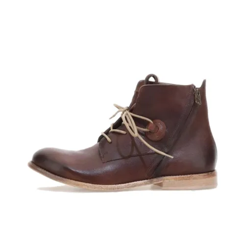 AirStep DAYMOND Ankle polo-shirts boots Men's Brown