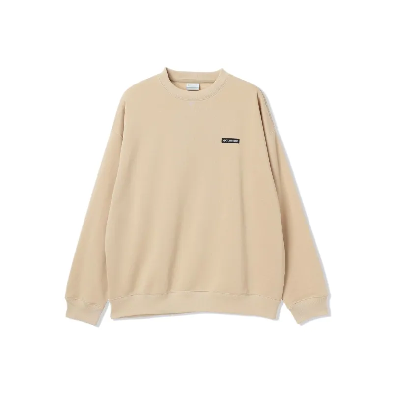 Columbia Fleming Bay Sweat Crew T Shirt Unisex Khaki-0