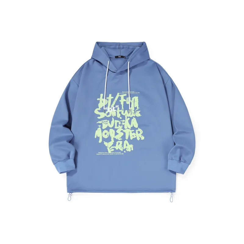 Bt Hooded Loose Fit Regular Sweatshirt Unisex-0